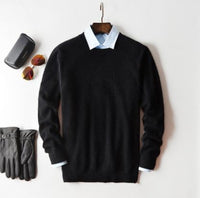 Men’s Knit Sweater in Classic Quarter Zip Style | Warm Winter Jumper