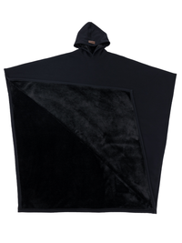 Unisex Poncho Hoodie in Fleece Style | Oversized Warm Hooded Sweatshirt