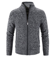 Men’s Zip Up Cardigan in Classic Knitwear Style | Smart Casual Sweater