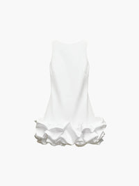 Balloon Mini Dress | Open Back | City Chic Style