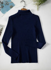 Women’s Turtleneck Sweater in Classic Knit Style | Elegant Ladies Jumper