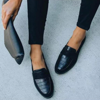 Classic Black Loafers for Women | Elegant Style | Easy Fit | Everyday Comfort