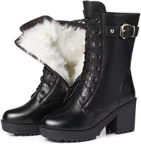 Women’s Winter Boots with Fleece Lining | Warm Waterproof Ladies Boots