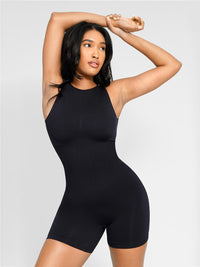 Shapewear Jumpsuit | Seamless U-Back Jumper | Removable Cups | Plus Size Jumpsuit