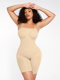 Shapewear | Seamless Full Body Sculpt Bodysuit Strapless Removable