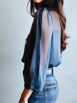 Women’s Boho Chic Floral Blouse in Relaxed Fit | Stylish Ladies Top