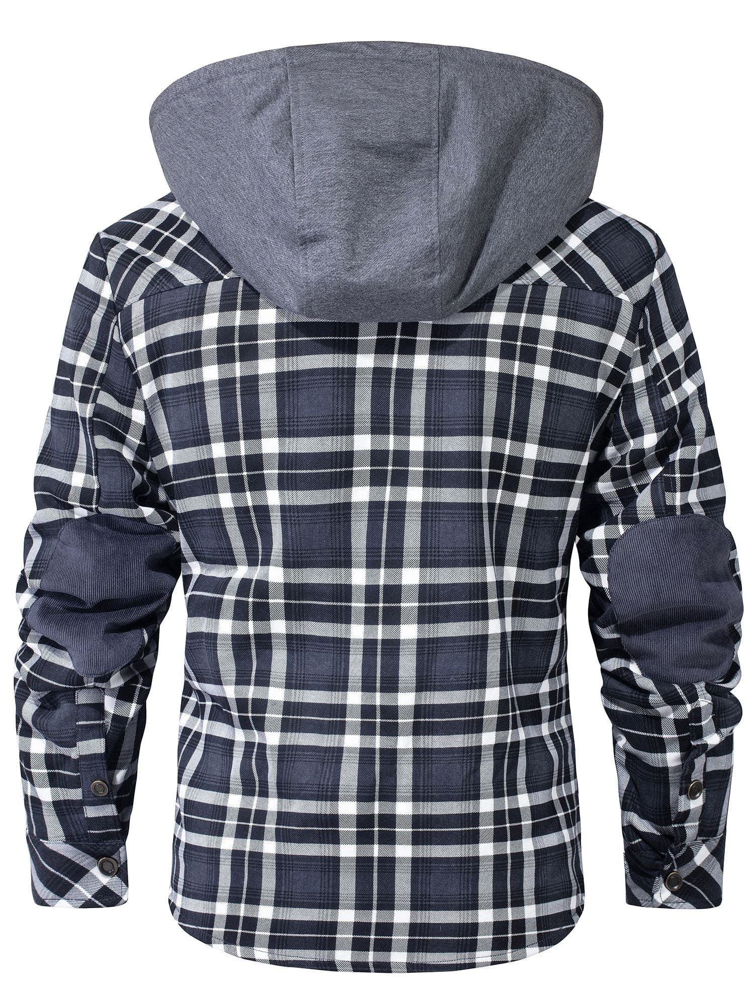 Men’s Fleece Jacket with Hood and Faux Fur Lining | Warm Winter Outdoor Coat