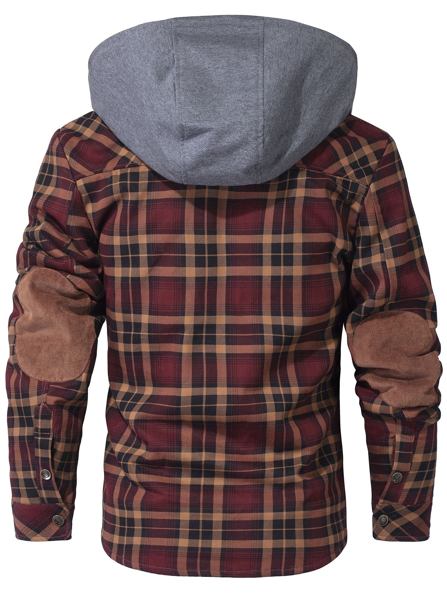Men’s Fleece Jacket with Hood and Faux Fur Lining | Warm Winter Outdoor Coat