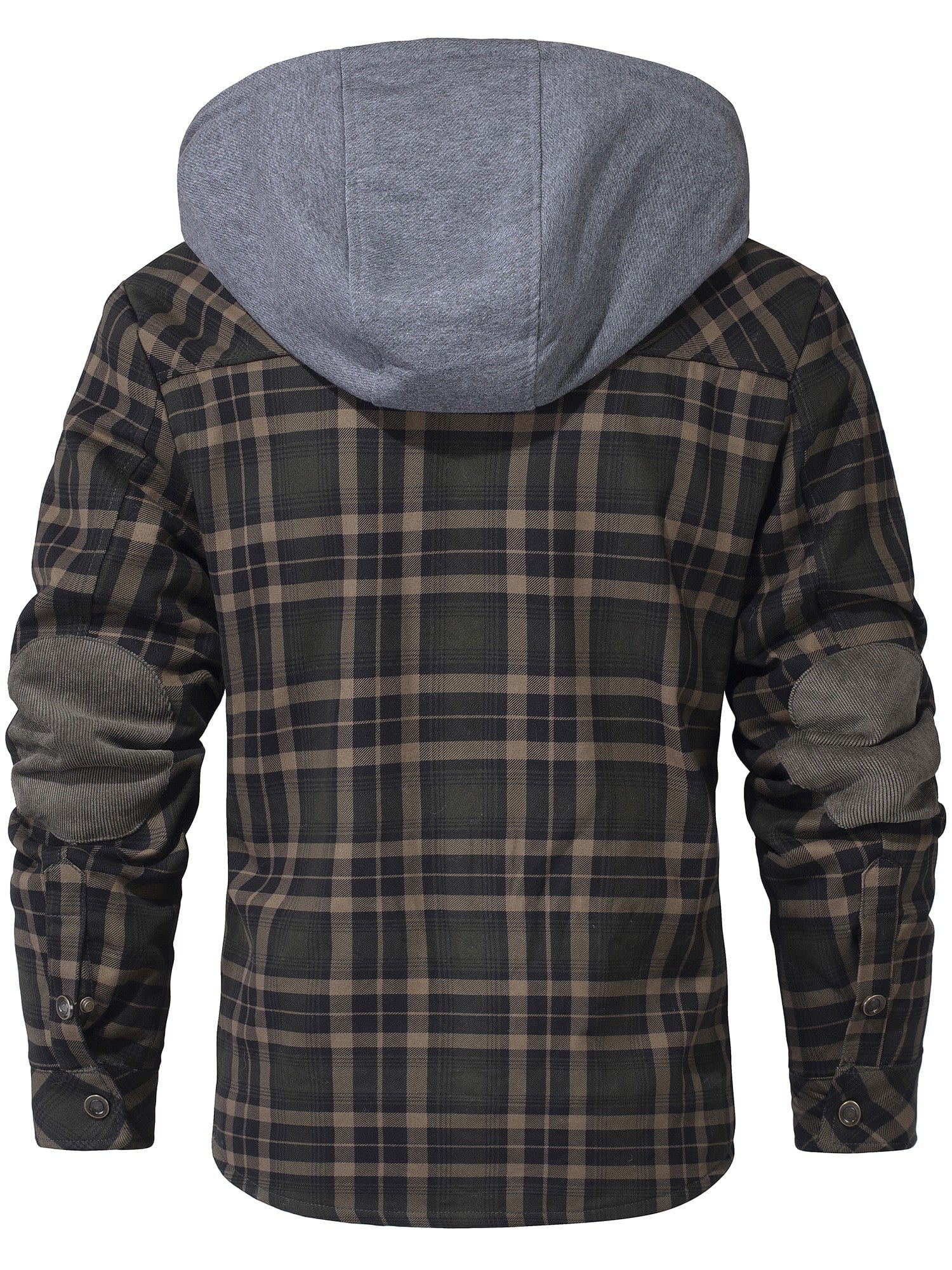 Men’s Fleece Jacket with Hood and Faux Fur Lining | Warm Winter Outdoor Coat