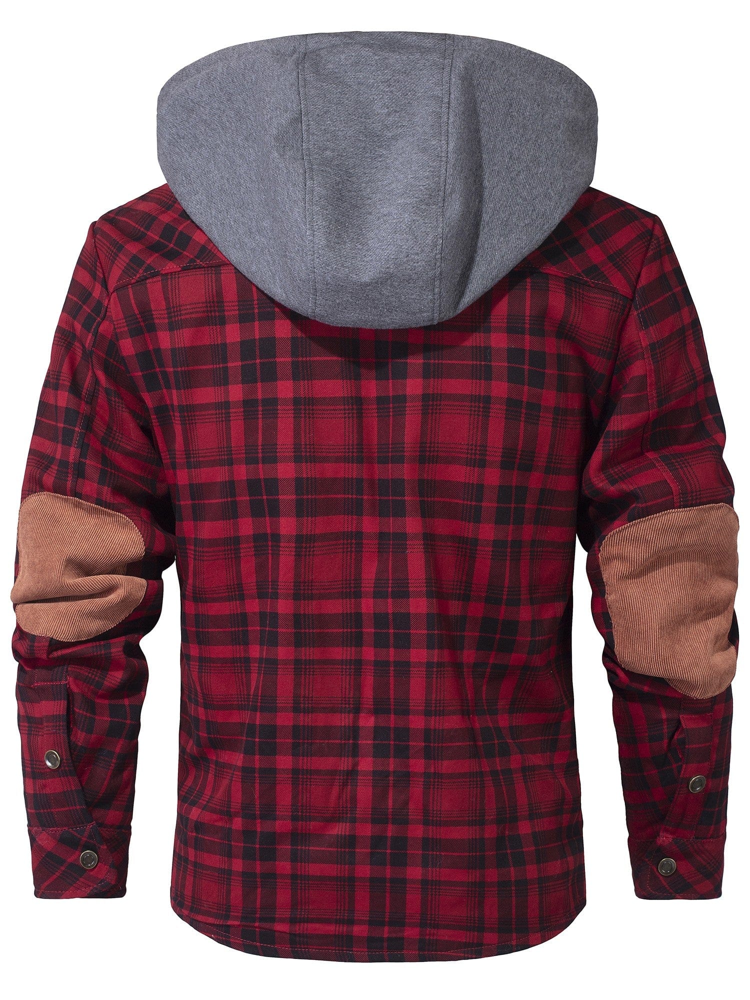 Men’s Fleece Jacket with Hood and Faux Fur Lining | Warm Winter Outdoor Coat