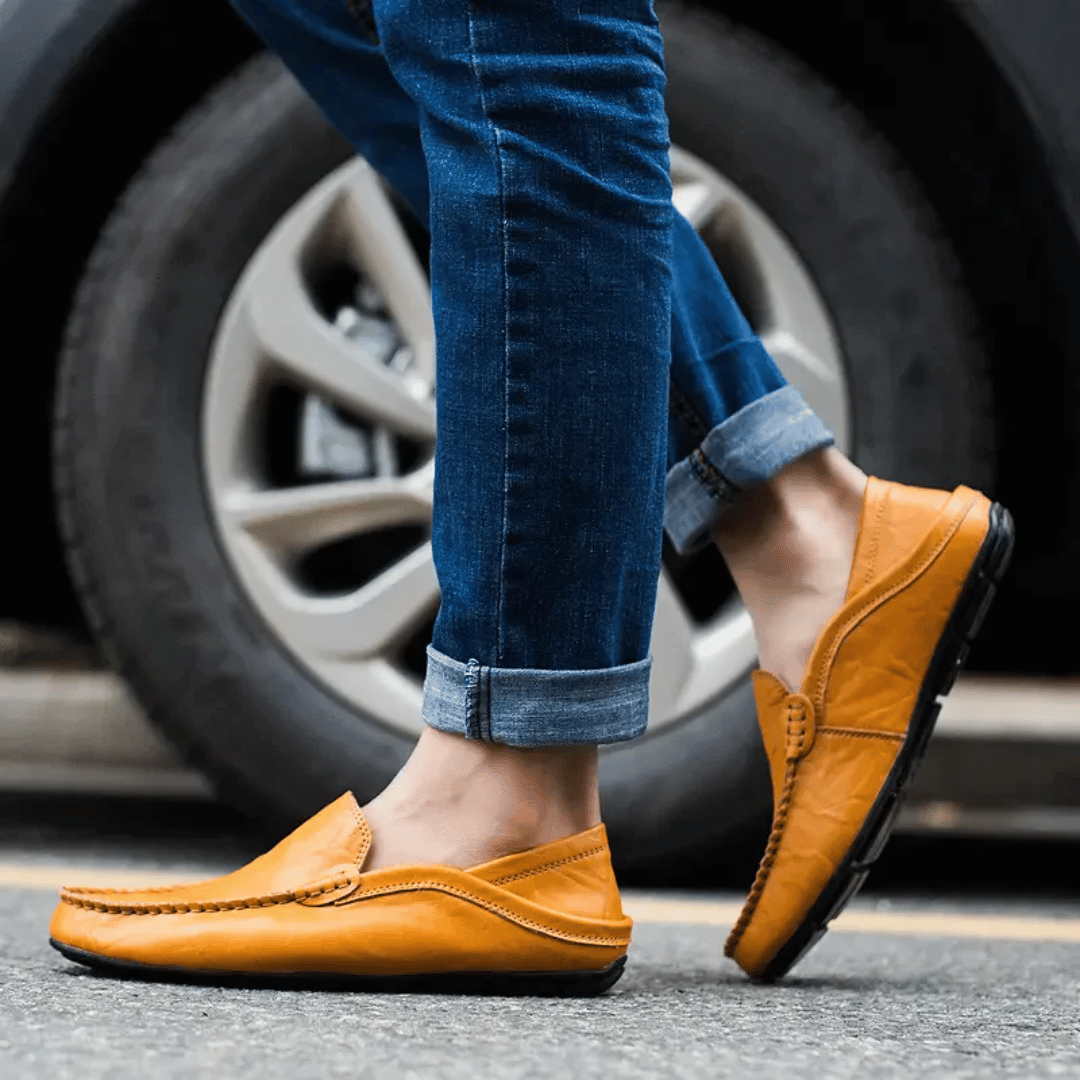 Men’s Slip-On Loafers in Classic Smart Casual Style | Comfortable Dress Shoes