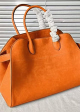 Women’s Large Suede Tote Bag | Designer Handbag with Shoulder and Crossbody Style