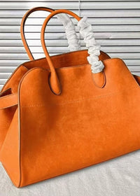 Women’s Large Suede Tote Bag | Designer Handbag with Shoulder and Crossbody Style