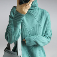Women’s Turtleneck Sweater in Classic Roll Neck Style | Elegant Winter Jumper