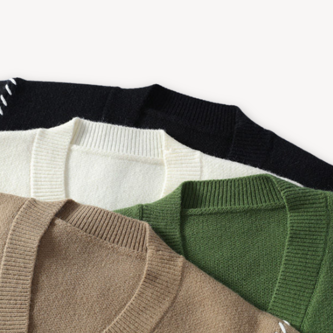 Men’s Knitted Cardigan Sweater | Button-Up Design | Winter Layer | Casual Smart Style