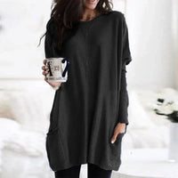Women’s Long Sleeve Sweater Tunic | Casual Ladies Jumper for Everyday Wear