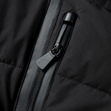 Women’s Black Puffer Jacket | Belted Winter Coat | Water-Resistant Outerwear | Insulated Warmth