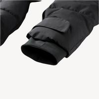 Women’s Black Puffer Jacket | Belted Winter Coat | Water-Resistant Outerwear | Insulated Warmth