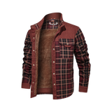 Men’s Lumber Jacket with Fur Lining in Winter Style | Warm Casual Coat