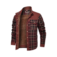 Men’s Lumber Jacket with Fur Lining in Winter Style | Warm Casual Coat