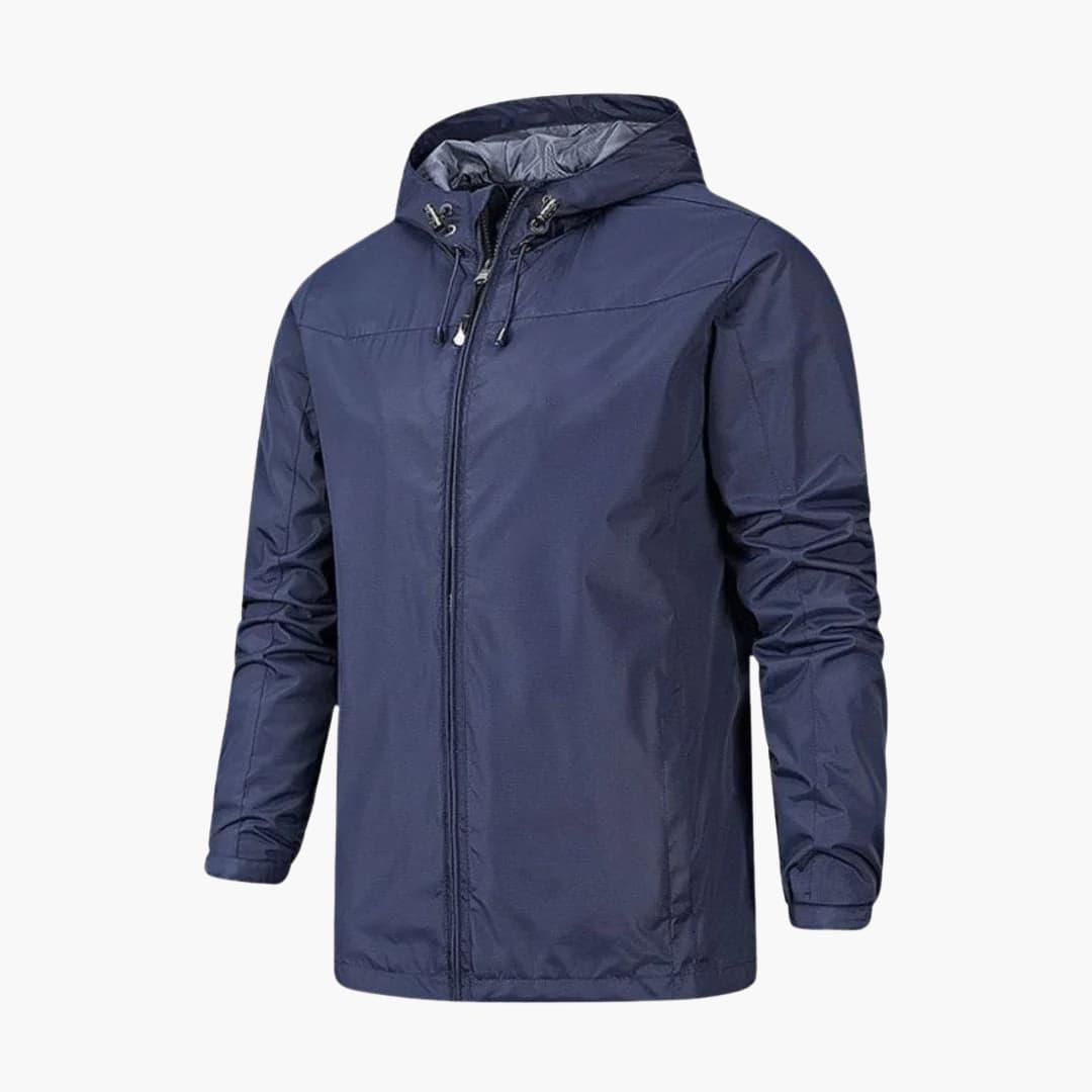 Men’s Waterproof Jacket | Lightweight Windbreaker | Outdoor Rain Protection