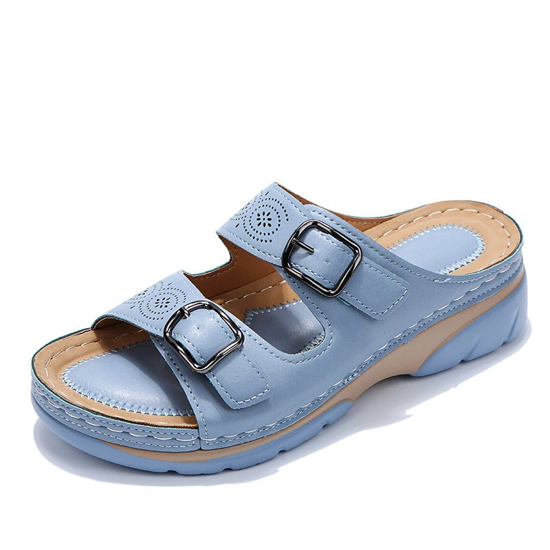 Orthopedic Wedge Sandals for Women | Arch Support | Comfortable Fit