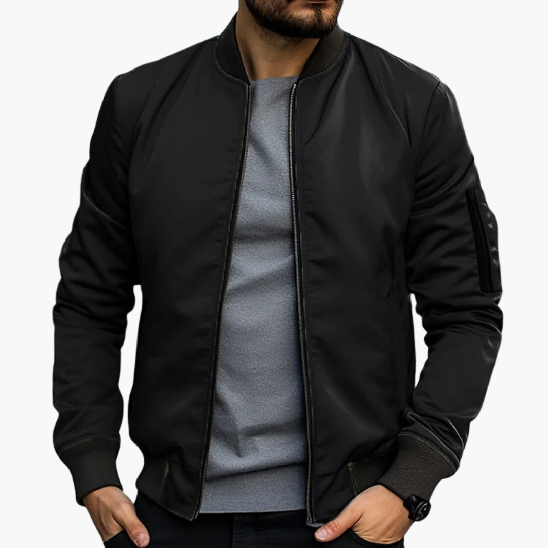 Men’s Bomber Jacket | Lightweight Casual Layer | Transitional Outerwear