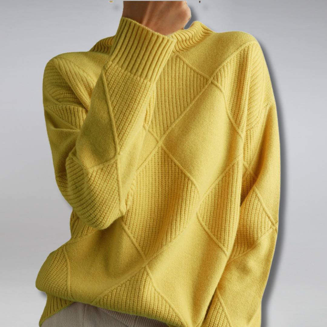 Women’s Turtleneck Sweater in Classic Roll Neck Style | Elegant Winter Jumper