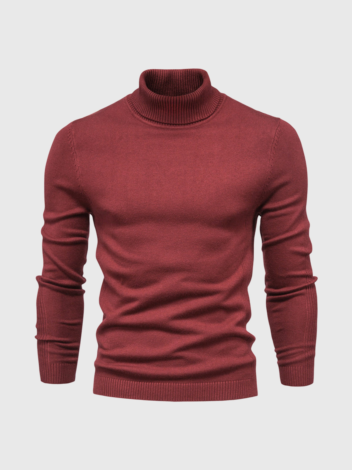 Men’s Turtleneck Jumper in Classic Knitwear Style | Elegant Roll Neck Sweater