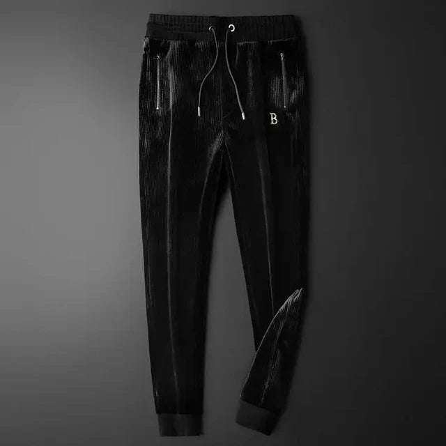 Men’s Two-Piece Tracksuit Set with Hooded Jacket | Casual Sports Jogger Outfit