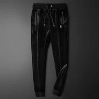 Men’s Two-Piece Tracksuit Set with Hooded Jacket | Casual Sports Jogger Outfit