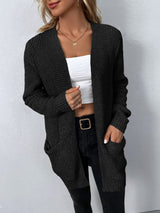 Women’s Long Sleeve Cardigan | Everyday Knitwear Layer for Autumn and Winter