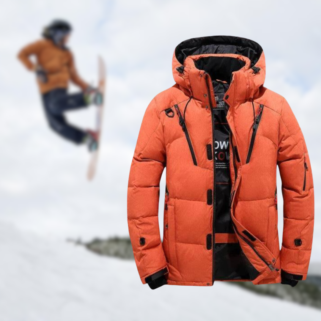 Men’s Winter Jacket with Insulated Design | Warm Waterproof Coat for Outdoor Wear