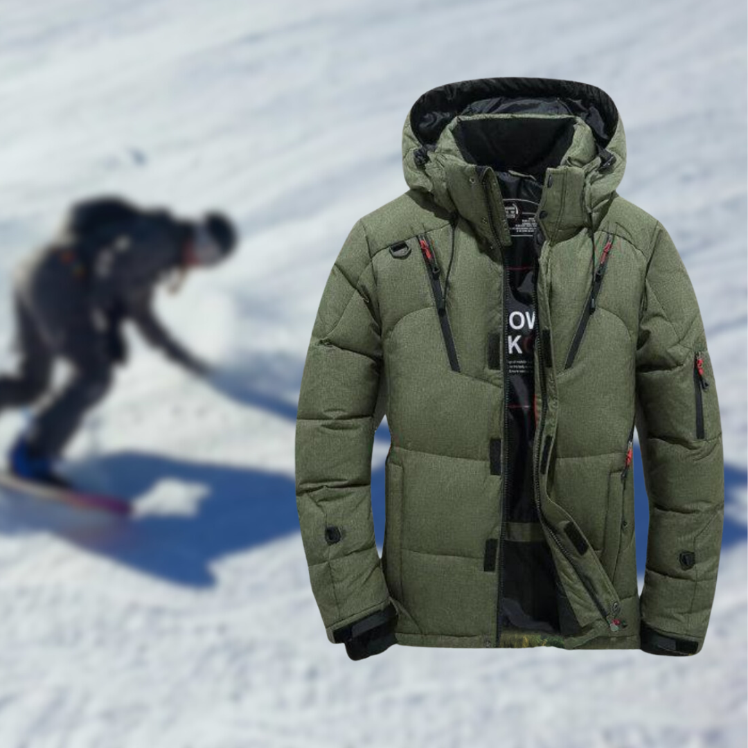 Men’s Winter Jacket with Insulated Design | Warm Waterproof Coat for Outdoor Wear
