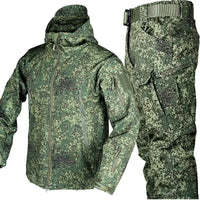 Men’s Winter Tracksuit with Coat and Pants | Warm Outdoor Cargo Set