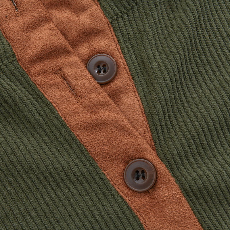 Men’s Stand Collar Quarter Zip Sweatshirt | Casual Knit Pullover for All Seasons