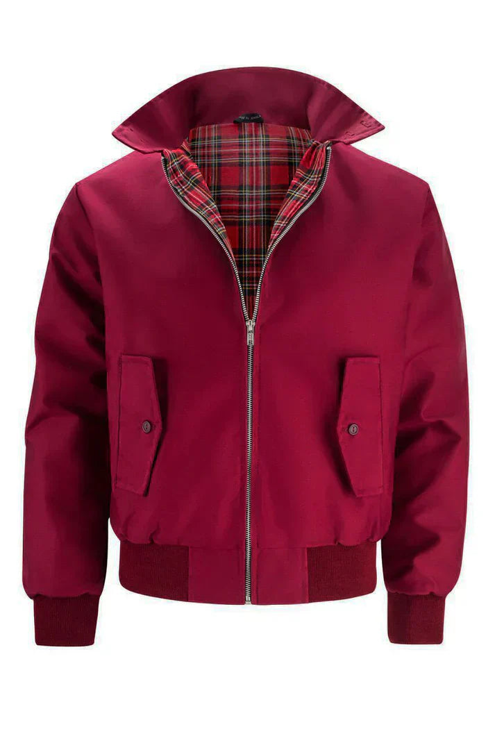 Men’s Harrington Jacket in Classic Vintage Style | Lightweight Casual Outerwear