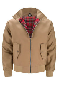 Men’s Harrington Jacket in Classic Vintage Style | Lightweight Casual Outerwear