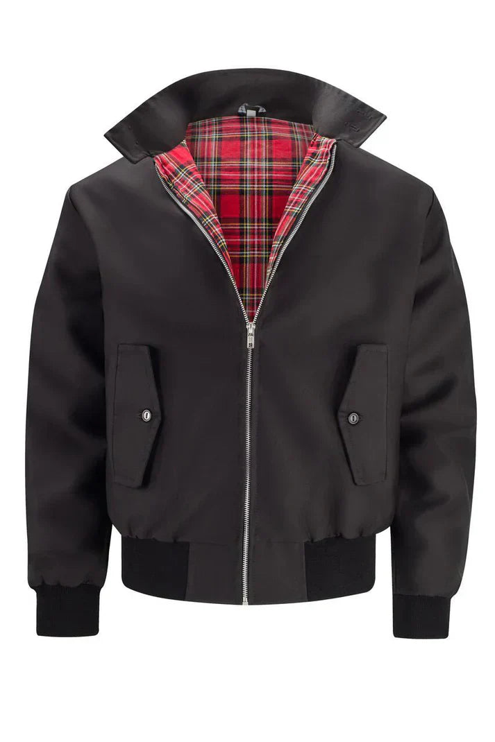 Men’s Harrington Jacket in Classic Vintage Style | Lightweight Casual Outerwear