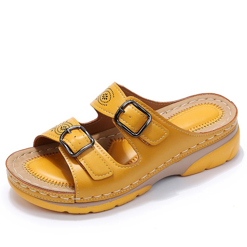 Orthopedic Wedge Sandals for Women | Arch Support | Comfortable Fit