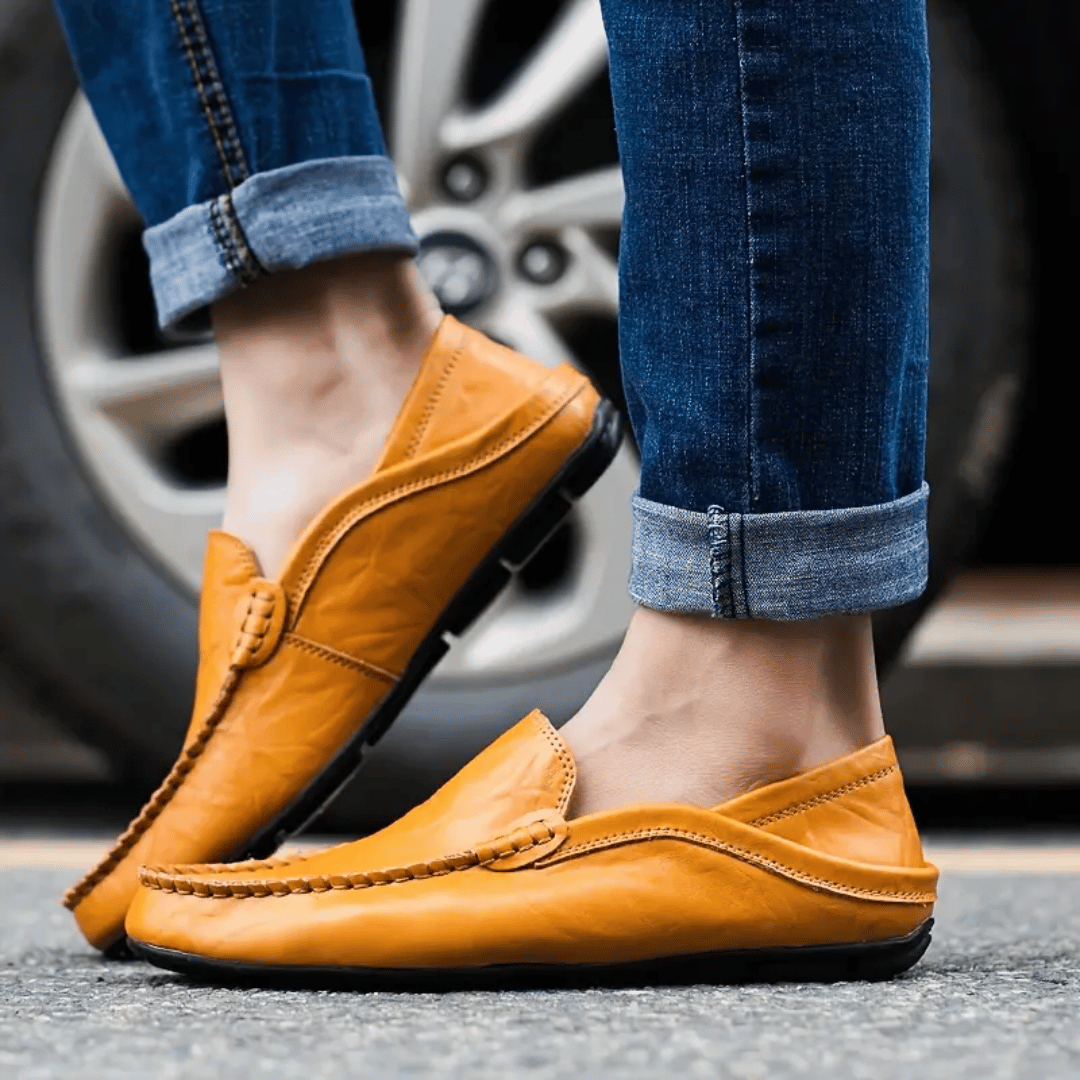 Men’s Slip-On Loafers in Classic Smart Casual Style | Comfortable Dress Shoes
