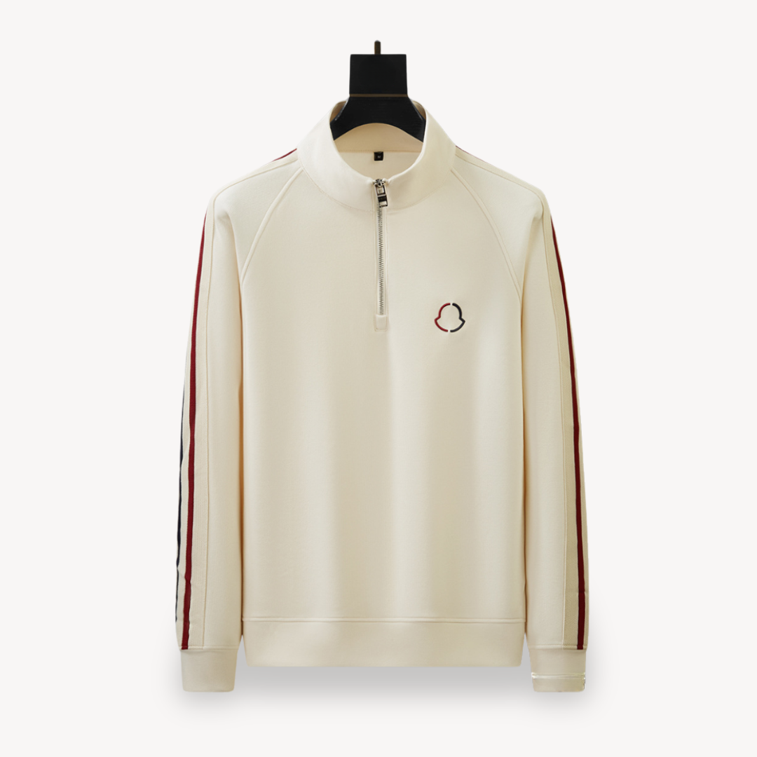Men’s Tracksuit Set | Half-Zip Sweatshirt and Joggers | Relaxed Fit | Casual Activewear
