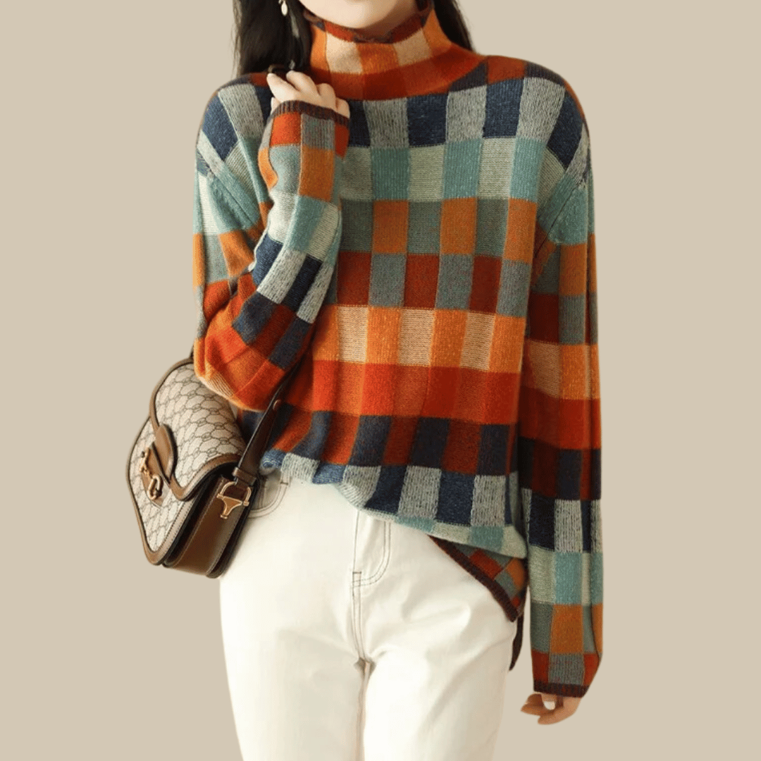 Women’s Turtleneck Jumper in Classic Roll Neck Style | Elegant Winter Knitwear