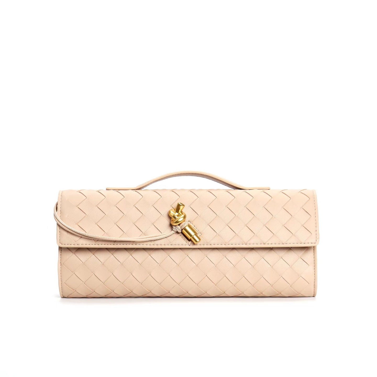 Marcelle | Woven Leather Clutch Bag | Crossbody & Shoulder Option