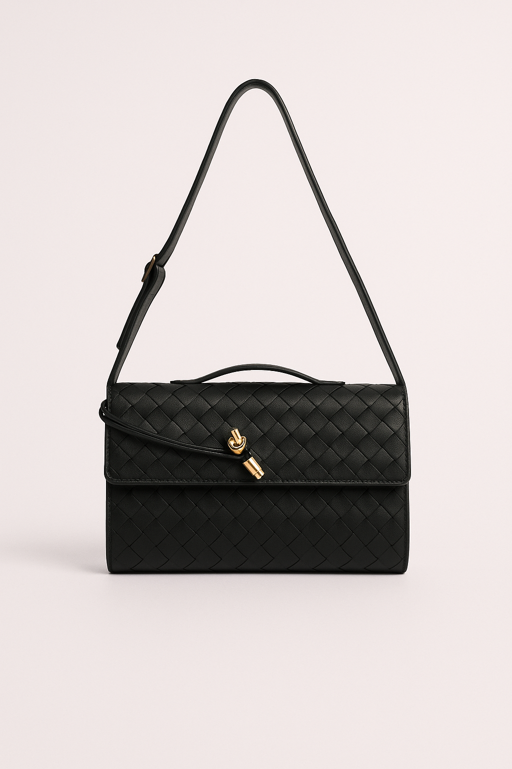 Marcelle | Woven Leather Clutch Bag | Crossbody & Shoulder Option