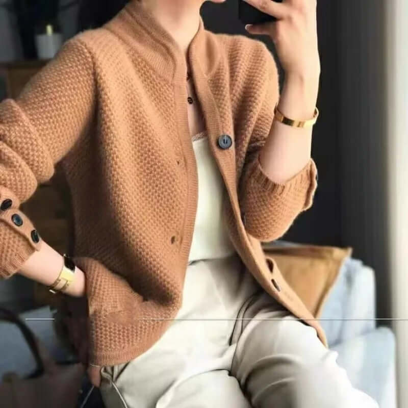 Women's Sweater Jacket | Elegant Winter Layer | Superior Warmth