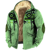 Men’s Casual Winter Jacket with Hood | Warm Padded Coat for Cold Weather