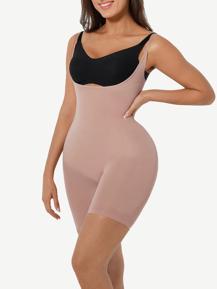 Wholesale Seamless Scultp One-piece Shapewear Briefs Tummy Tightening Hip Lift