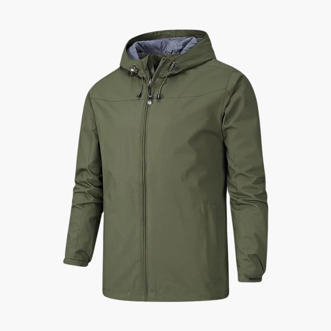 Men’s Waterproof Jacket | Lightweight Windbreaker | Outdoor Rain Protection