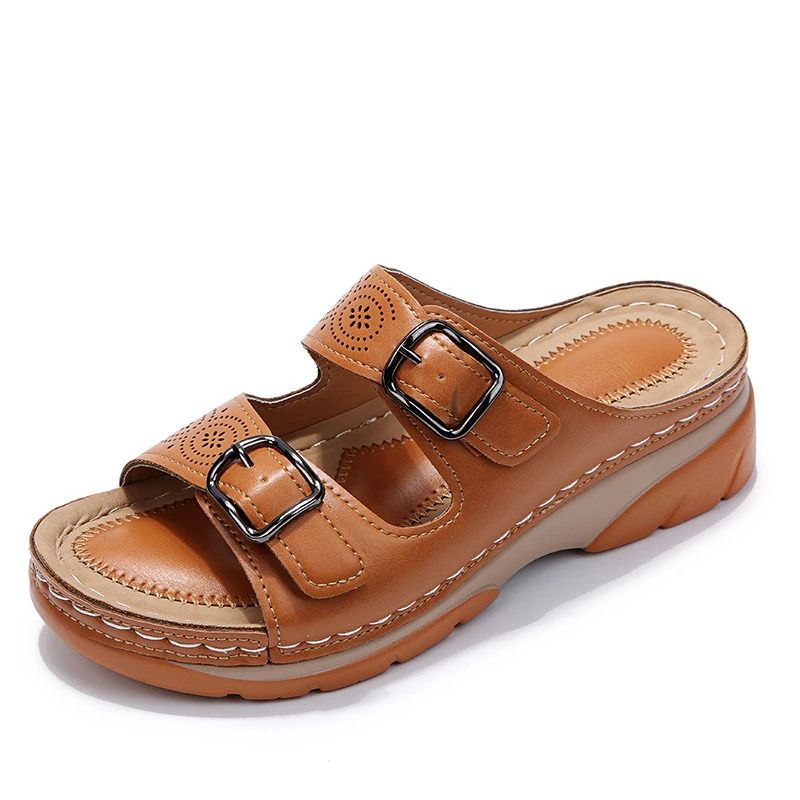 Orthopedic Wedge Sandals for Women | Arch Support | Comfortable Fit